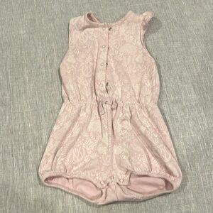 Colored organic romper